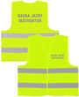 NAUKA JAZDY INSTRUKTOR kamizelka odblaskowa