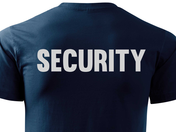 SECURITY koszulka z nadrukiem