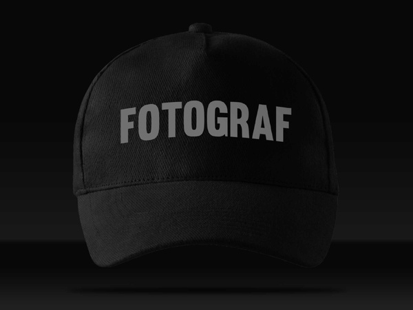 FOTOGRAF czapka z daszkiem