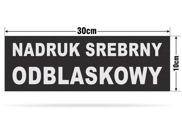 INSTRUKTOR emblemat odblaskowy