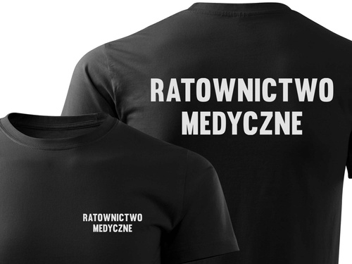 RATOWNICTWO MEDYCZNE koszulka z nadrukiem