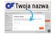 Naklejka z logiem ONLY FANS i Twoją nazwą social mediów - czarny odblask