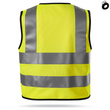 Kamizelka odblaskowa dla dzieci, kolor żółty neonowy, wzrost 116 - 140 cm
