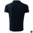 Koszulka męska bawełniana polo - kolor granatowy
