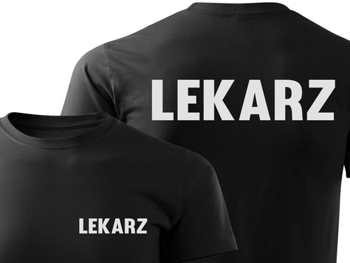 LEKARZ koszulka z nadrukiem