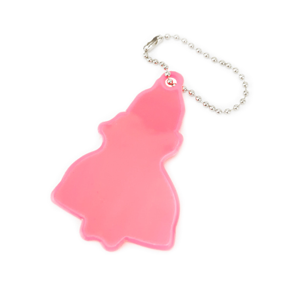 Zawieszka odblaskowa na łańcuszku - KRÓLEWNA