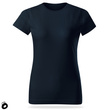 Damska koszulka bawełniana T-shirt - kolor granatowy