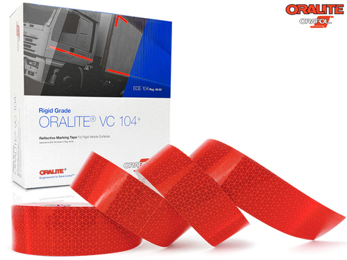 Taśma konturowa ORALITE VC104+ Rigid Grade czerwona