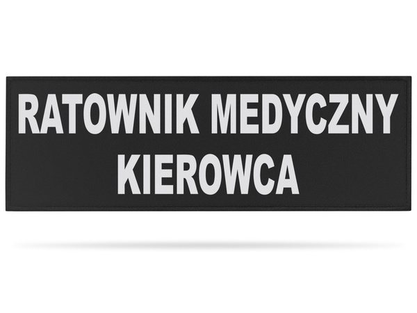 RATOWNIK MEDYCZNY KIEROWCA naszywka odblaskowa