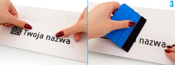 Naklejka z logiem DISCORD i Twoją nazwą social mediów - srebrny odblask
