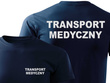 TRANSPORT MEDYCZNY koszulka z nadrukiem