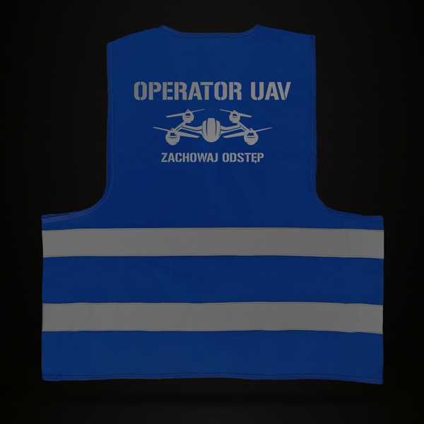 Kamizelka odblaskowa nadruk OPERATOR UAV wz. 2