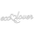 ECO LOVER odblaskowa naklejka - srebrna
