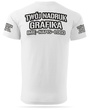 Biała męska koszulka T-shirt z własnym nadrukiem