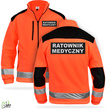 Bluza polarowa z emblematami RATOWNIK MEDYCZNY