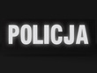 POLICJA emblemat odblaskowy