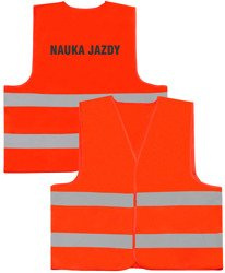 NAUKA JAZDY kamizelka odblaskowa