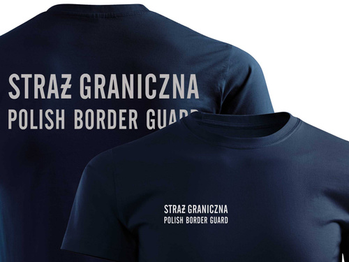 STRAŻ GRANICZNA koszulka z nadrukiem