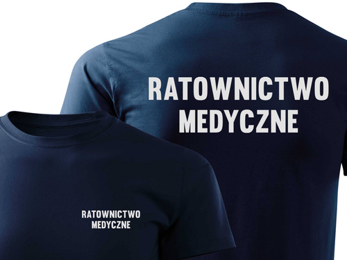 RATOWNICTWO MEDYCZNE koszulka z nadrukiem