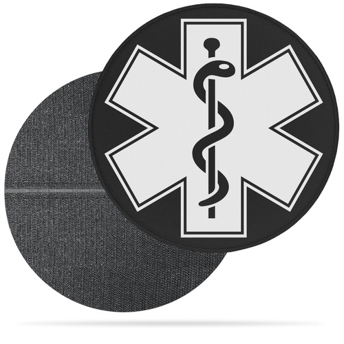 ESKULAP naszywka odblaskowa