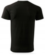 Czarna męska koszulka T-shirt z własnym nadrukiem 