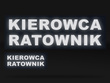 KIEROWCA RATOWNIK zestaw emblematów odblaskowych