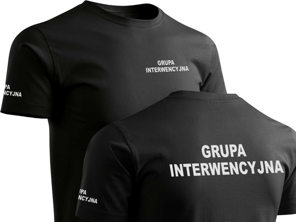 GRUPA INTERWENCYJNA koszulka z nadrukiem