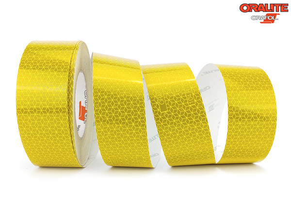 Taśma konturowa ORALITE VC104+ Rigid Grade żółta