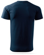 Granatowa męska koszulka T-shirt z własnym nadrukiem 