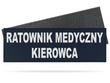 RATOWNIK MEDYCZNY KIEROWCA emblemat odblaskowy