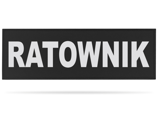 RATOWNIK naszywka odblaskowa