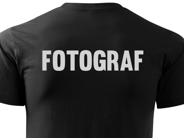 FOTOGRAF koszulka z nadrukiem