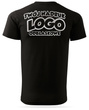 Czarna męska koszulka T-shirt z własnym nadrukiem 