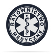 RATOWNICTWO MEDYCZNE naszywka odblaskowa 