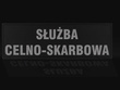 SŁUŻBA CELNO-SKARBOWA naszywka odblaskowa 30x10cm 