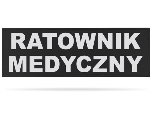 RATOWNIK MEDYCZNY naszywka odblaskowa