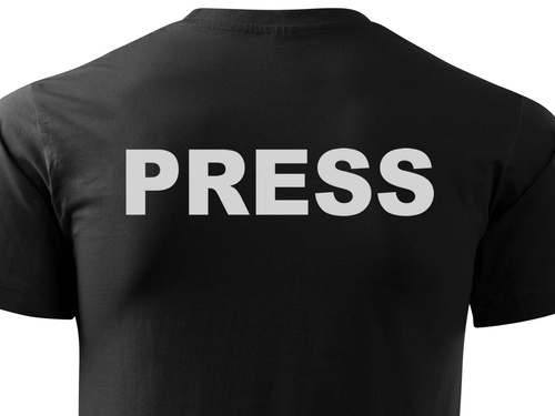 PRESS koszulka z nadrukiem