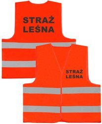 STRAŻ LEŚNA kamizelka odblaskowa