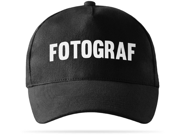 FOTOGRAF czapka z daszkiem