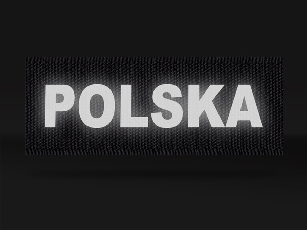 POLSKA emblemat odblaskowy