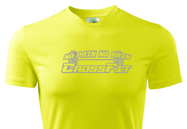 CROSSFIT NO PAIN NO GAIN koszulka termoaktywna 11