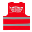 Kamizelka odblaskowa z własnym napisem lub logo