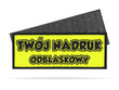 Naszywka odblaskowa z własnym napisem lub logo