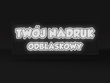 Naszywka odblaskowa z własnym napisem lub logo
