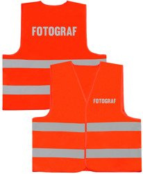 FOTOGRAF kamizelka odblaskowa