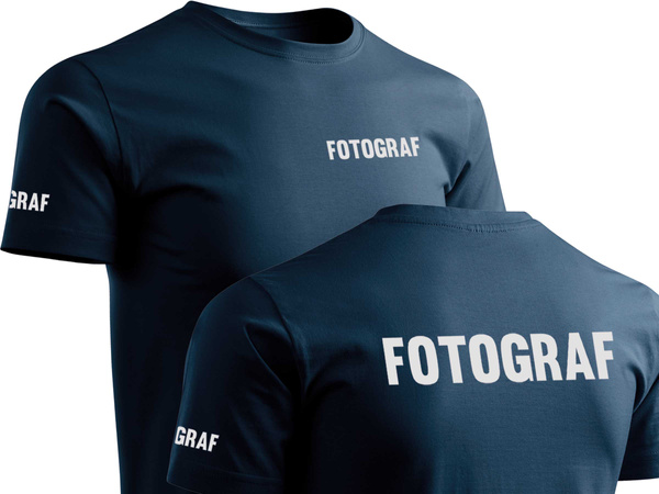 FOTOGRAF koszulka z nadrukiem