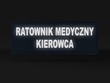 RATOWNIK MEDYCZNY KIEROWCA emblemat odblaskowy