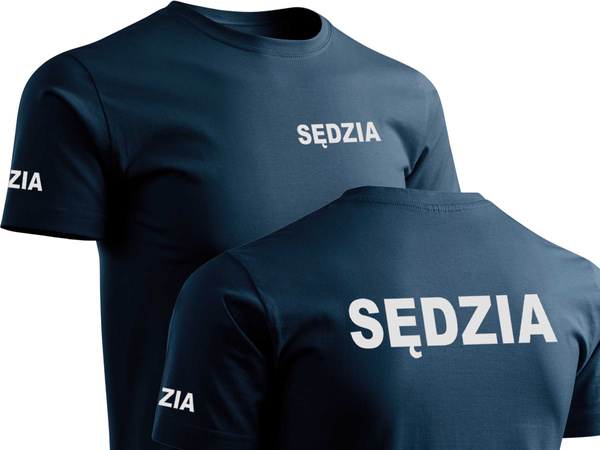 SĘDZIA koszulka z nadrukiem