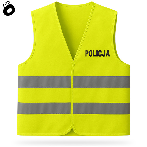 POLICJA kamizelka odblaskowa
