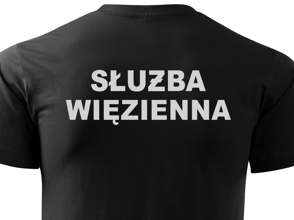 SŁUŻBA WIĘZIENNA koszulka z nadrukiem